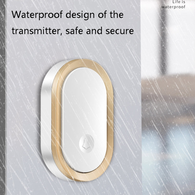 CACAZI A99 Home Smart Remote Control Doorbell Elderly Pager CACAZI A99 Home Smart Remote Control Doorbell Elderly Pager